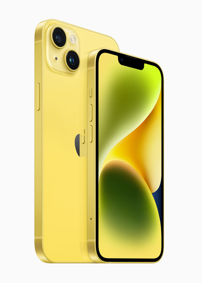 Apple launched new yellow color for the iPhone 14 and the iPhone 14 Plus.